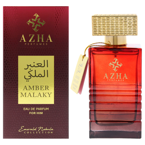 Azha Other - Emerald Nebula Collection - Amber Malaky by Azha for Men - 3.3 oz EDP Spray